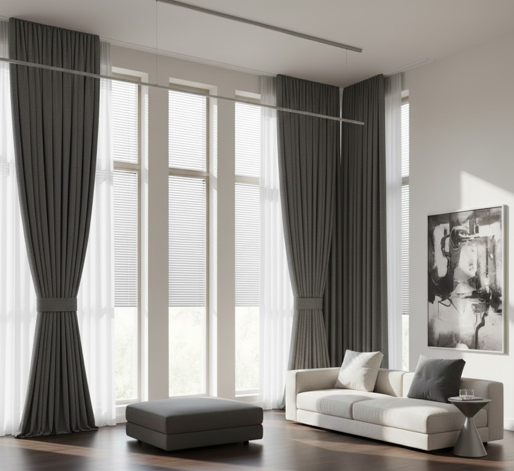 Custom made elegant curtains